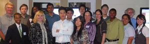 Award winning students Photo of the first cohort of students for the Digital Content Creation for Communities course.
